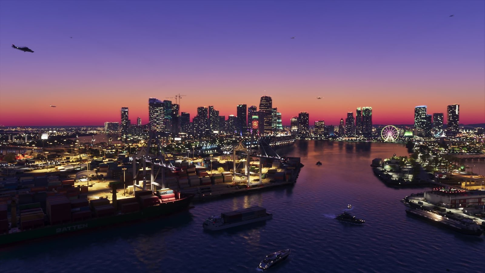 GTA 6 vice city skyline