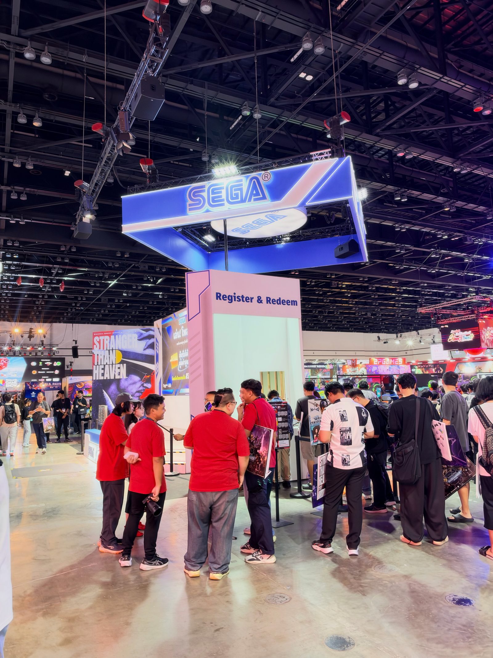 บูธ SEGA งาน gamescom asia x Thailand Game Show 2026