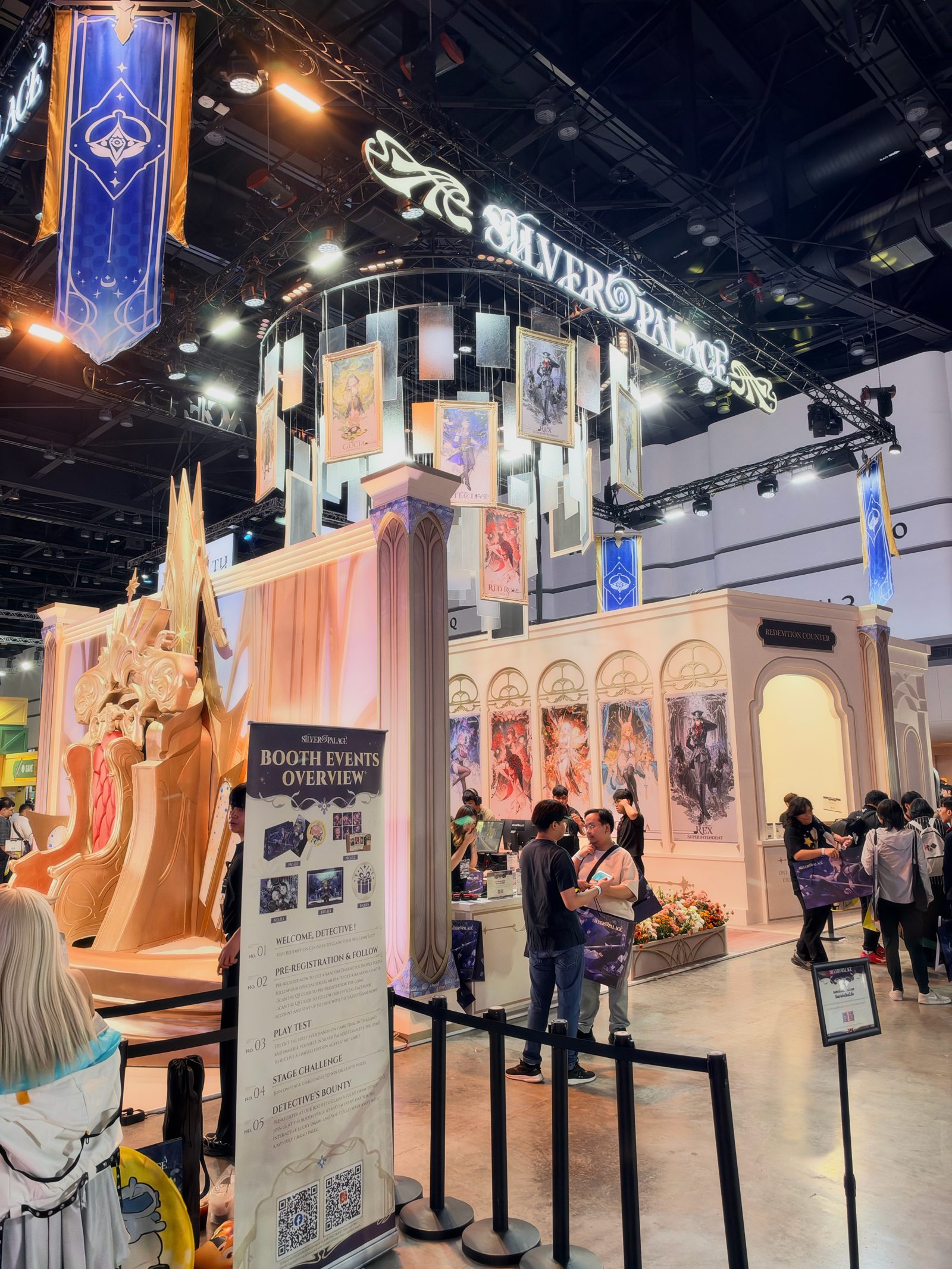 บูธ Silver Palace งาน gamescom asia x Thailand Game Show 2026