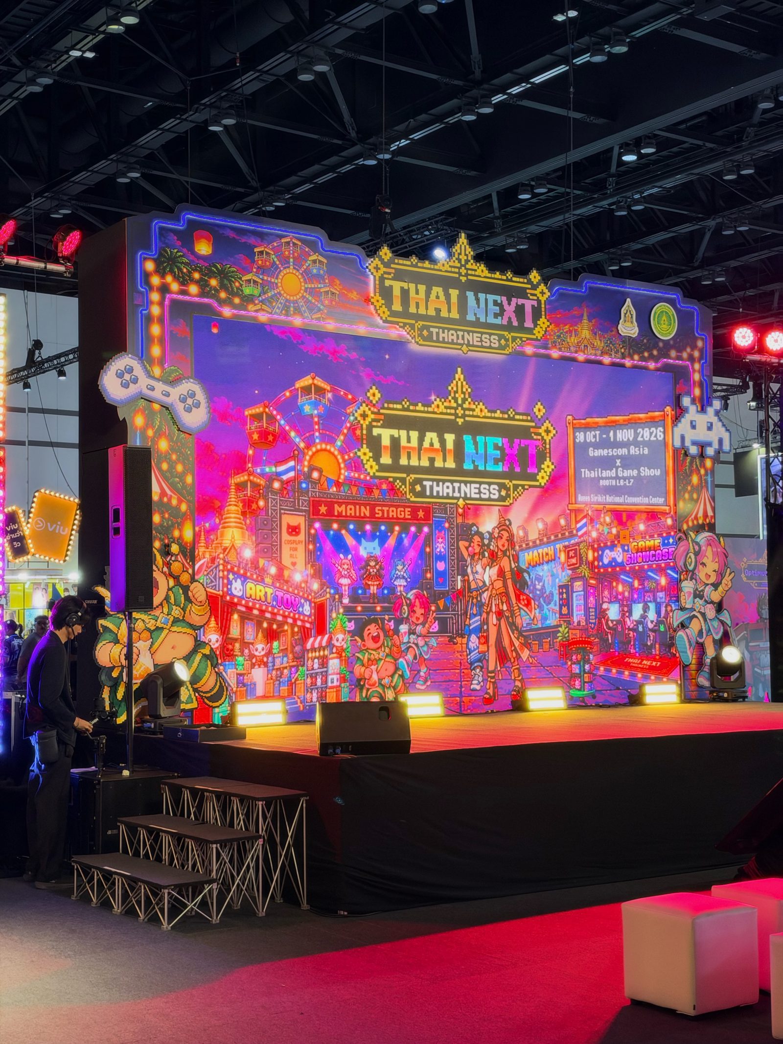 เวที Thai Next งาน gamescom asia x Thailand Game Show 2026