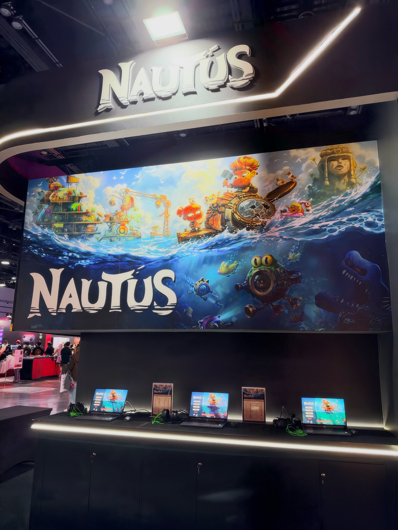 บูธ Nautus งาน gamescom asia x Thailand Game Show 2026