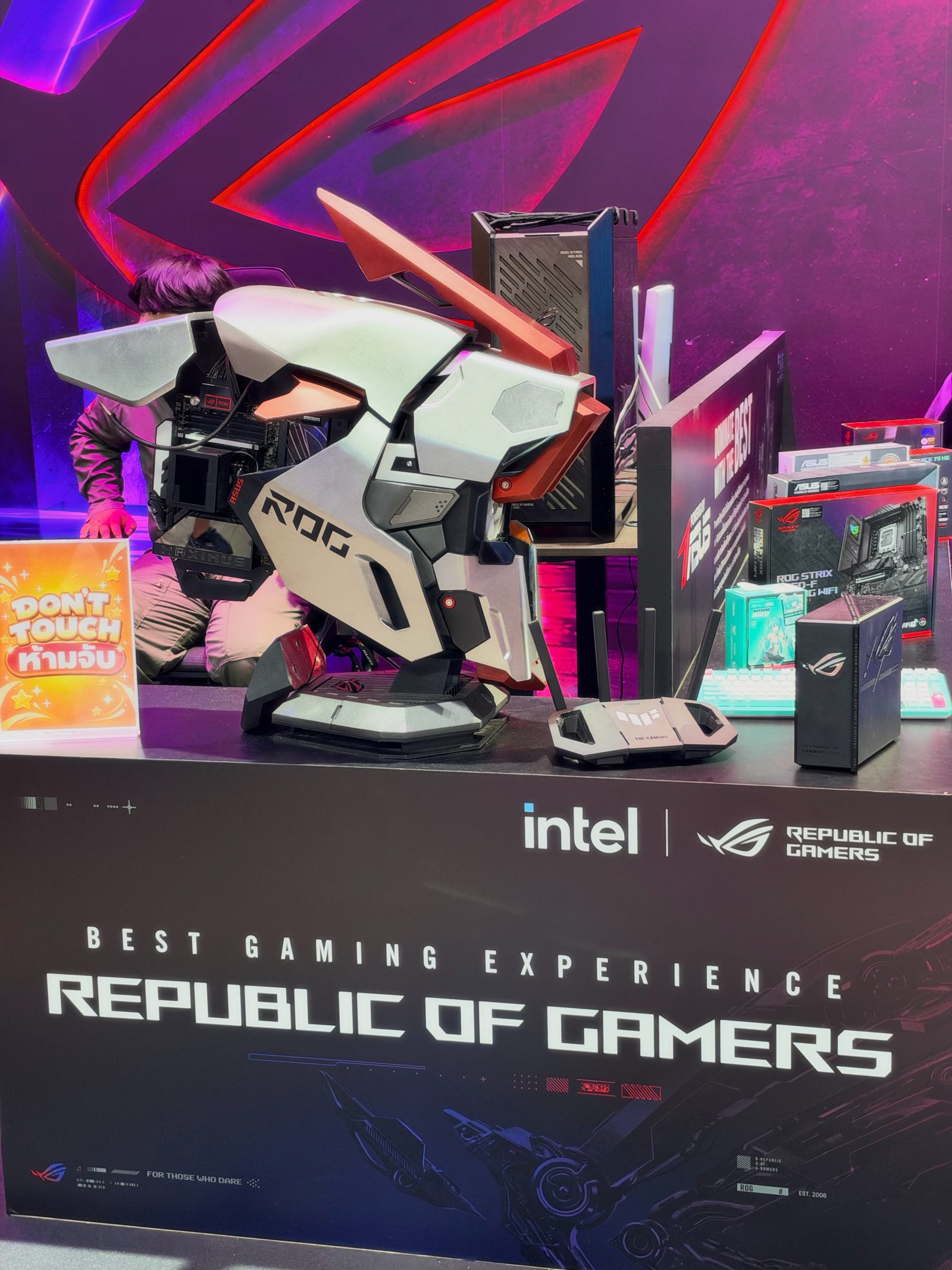 PC ของ ROG งาน gamescom asia x Thailand Game Show 2026