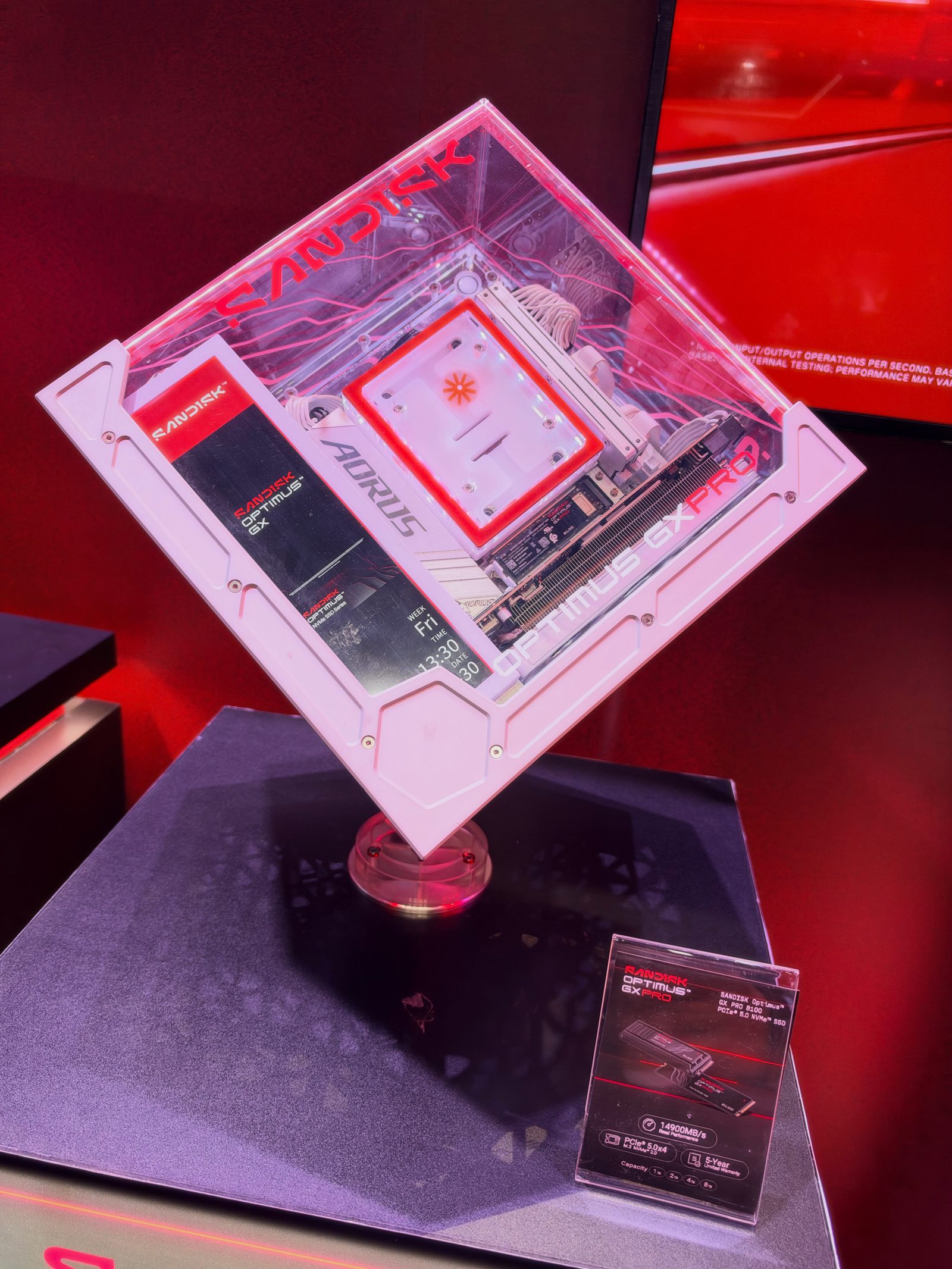 Sandisk Optimus GX งาน gamescom asia x Thailand Game Show 2026