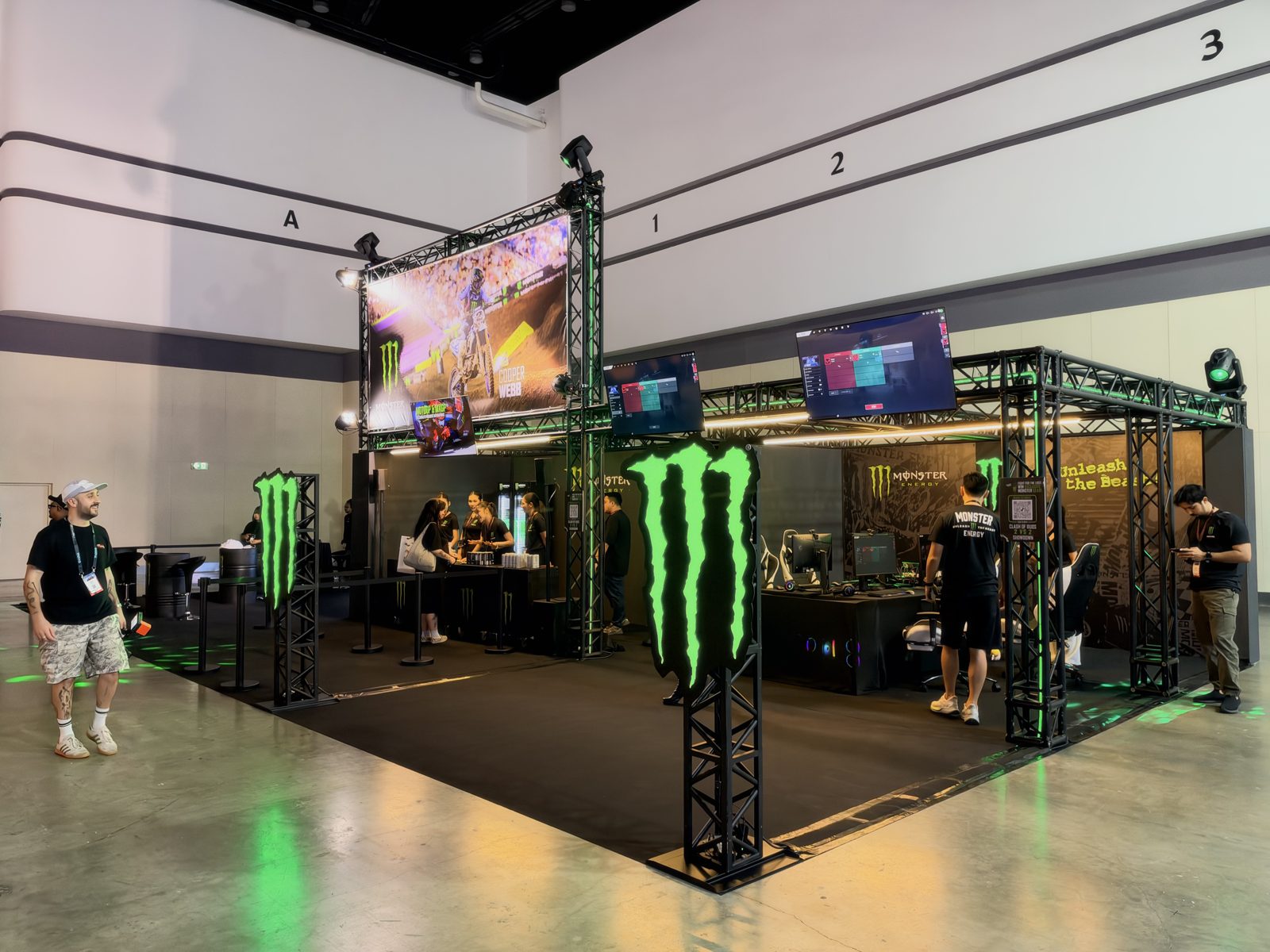 บูธ Monster Energy งาน gamescom asia x Thailand Game Show 2026