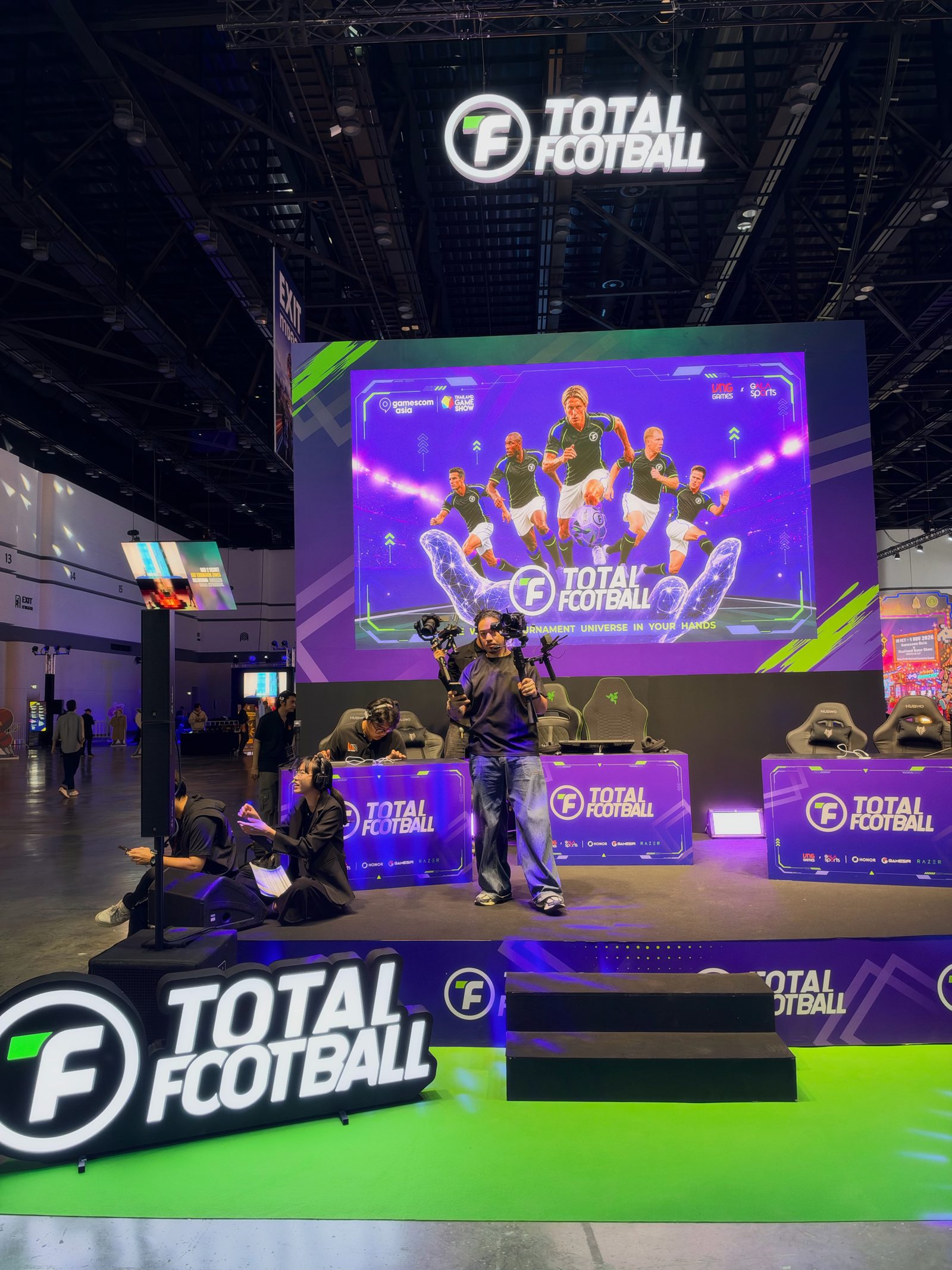 เวที Total Football งาน gamescom asia x Thailand Game Show 2026