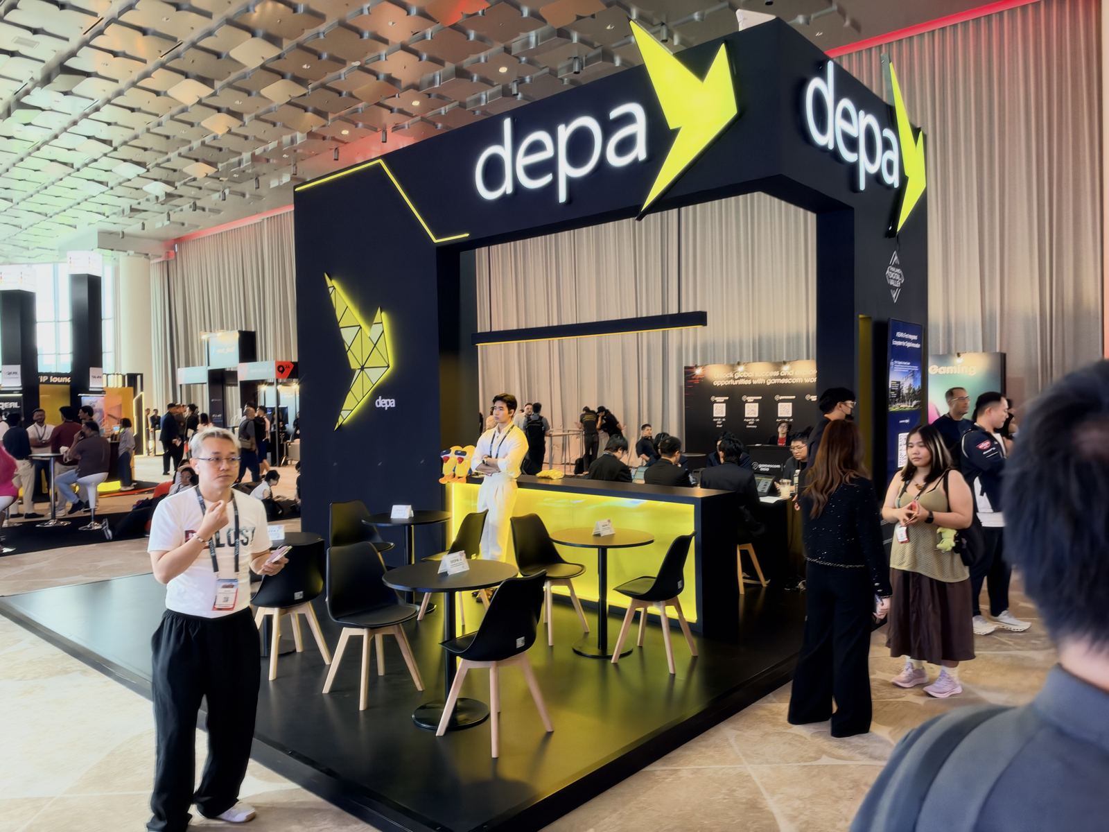 บูธ depa ในงาน gamescom asia x Thailand Game Show 2026