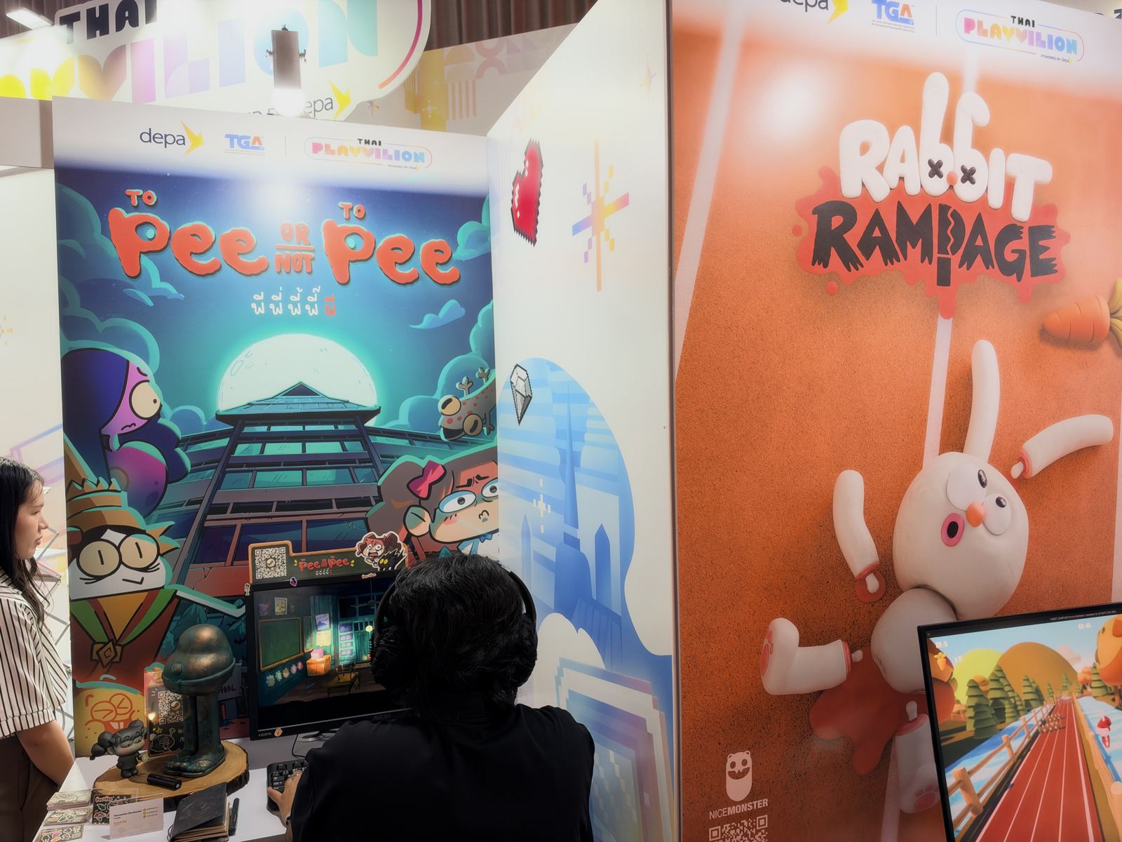 บูธเกม Rabbit Rampage จาก Nice Monster